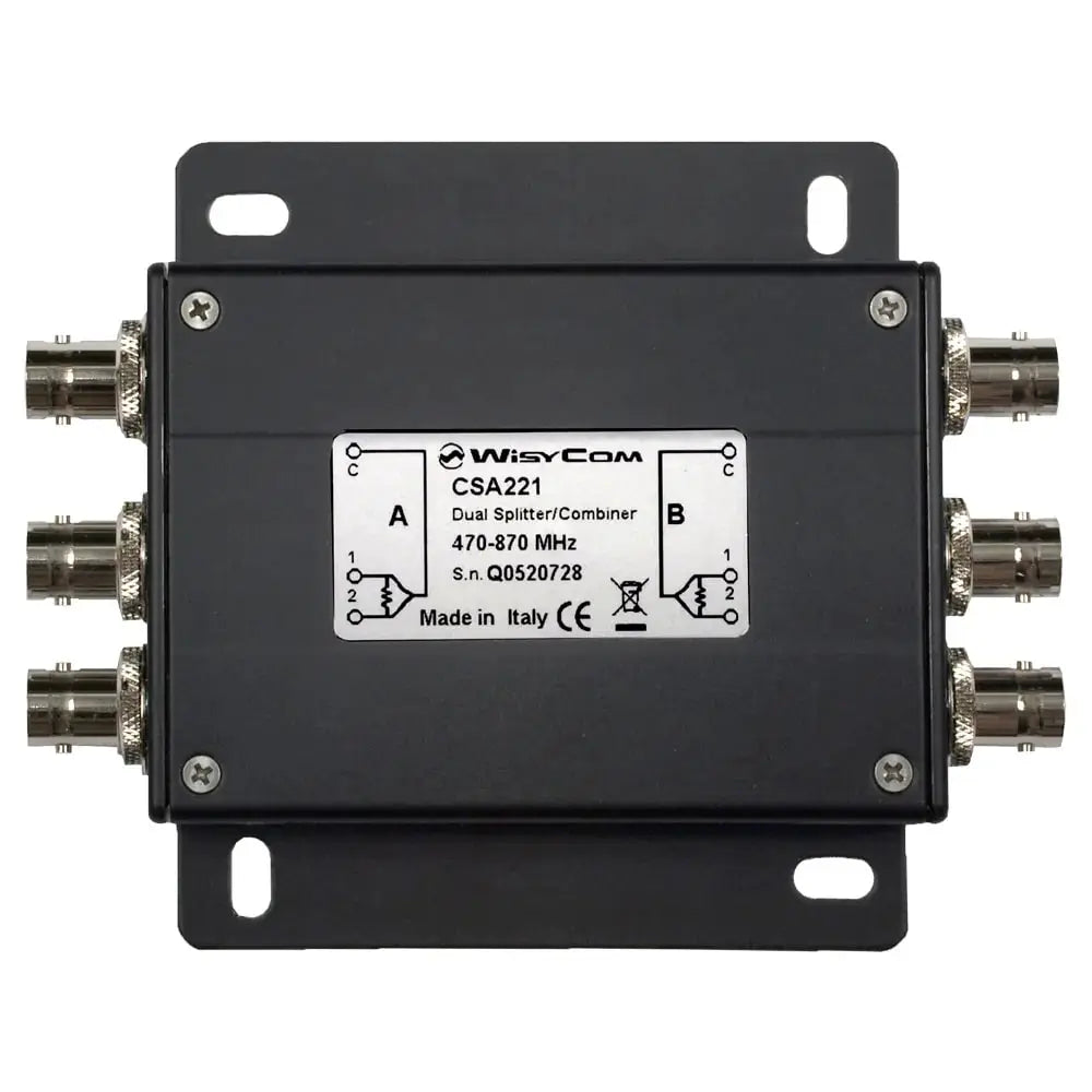 Wisycom Wisycom-CSA221-Passive Wideband Combiner/Splitter professional audio equipment