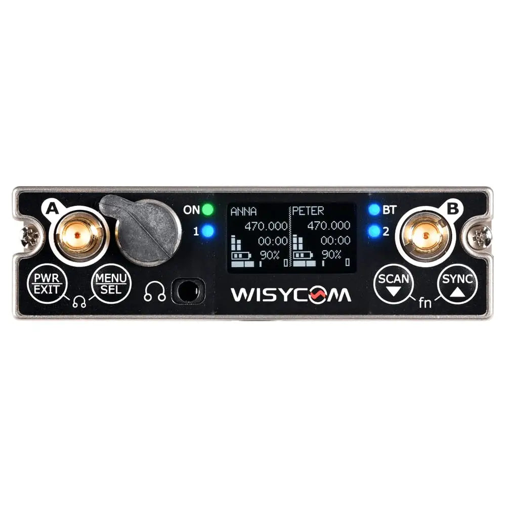 Wisycom Wisycom-MCR54-4 Channel Receiver professional audio equipment